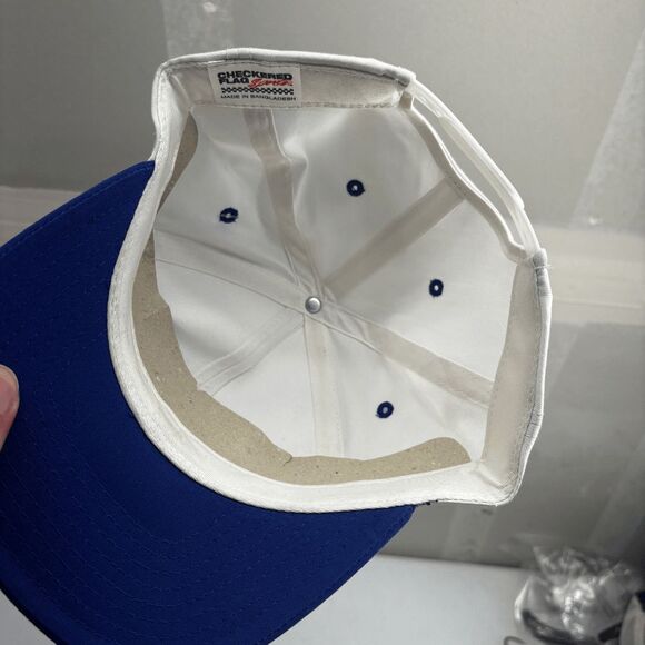 NASCAR 50th Anniversary Checkered Flag Vintage Snapback Cap Hat - NWT - Picture 6 of 8